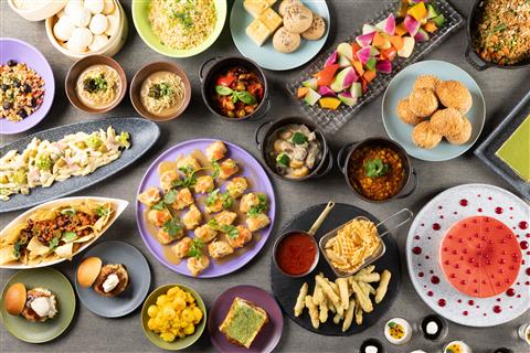 夕食バイキング（一例）